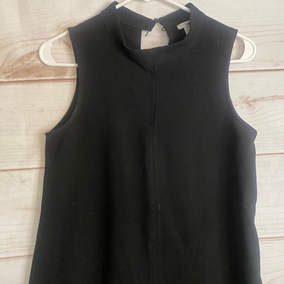 Bar III Black Sleeveless Keyhole Back Mini Dress Size XS - Picture 2 of 5